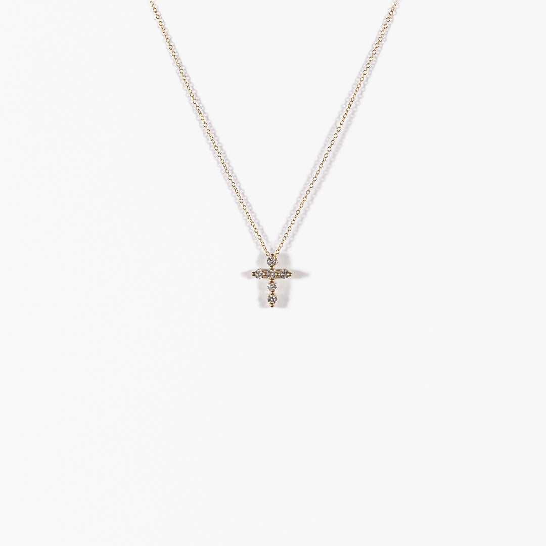 Mini White Cross